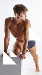 Kneeling reference poses Nathaniel