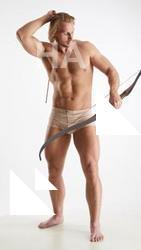 Fighting reference poses Erling