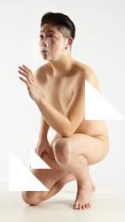 Kneeling reference poses Wade