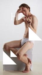 Sitting reference poses Tony