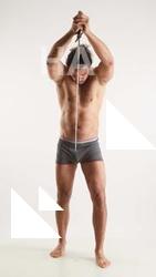 Fighting reference poses Simeon