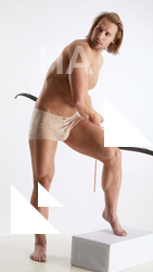 Fighting reference poses Erling