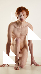 Kneeling reference poses Wesley