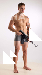 Fighting reference poses Piero