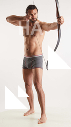 Fighting reference poses Simeon