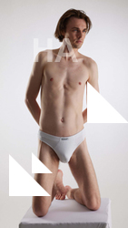 Kneeling reference poses Tony