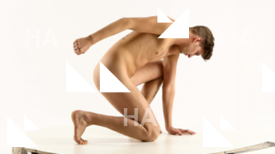 Kneeling reference poses Boris
