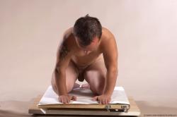 Michael Lilliputian Kneeling