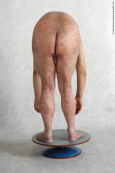 and more Nude Man Asian Standing poses - ALL Chubby Bald Standing poses - knee-bend Black Realistic