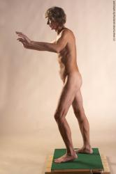 Nude Man White Standing poses - ALL Slim Short Grey Standing poses - simple Realistic