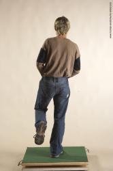 Casual Man White Standing poses - ALL Slim Short Brown Standing poses - simple Academic