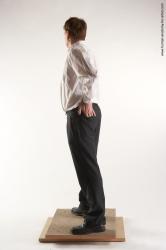 Casual Man White Standing poses - ALL Average Short Brown Standing poses - simple Academic