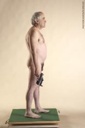 Nude Fighting with gun Man White Standing poses - ALL Average Bald Grey Standing poses - simple Realistic