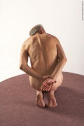 and more Nude Man White Laying poses - ALL Slim Bald Grey Realistic