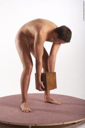 Nude Holding Man White Standing poses - ALL Average Short Brown Standing poses - bend over Realistic