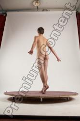 Nude Man White Standing poses - ALL Slim Short Brown Standing poses - simple Multi angles poses Realistic