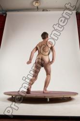 Nude Man White Standing poses - ALL Slim Short Brown Standing poses - simple Multi angles poses Realistic