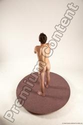 Nude Man White Standing poses - ALL Slim Short Brown Standing poses - simple Multi angles poses Realistic