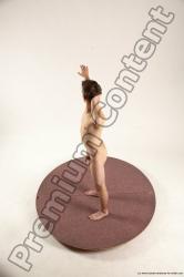 Nude Man White Standing poses - ALL Slim Short Brown Standing poses - simple Multi angles poses Realistic