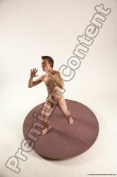 Nude Man White Standing poses - ALL Slim Short Brown Standing poses - simple Multi angles poses Realistic