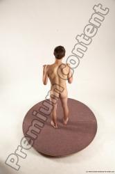 Nude Man White Standing poses - ALL Slim Short Brown Standing poses - simple Multi angles poses Realistic