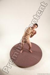 Nude Man White Standing poses - ALL Slim Short Brown Standing poses - simple Multi angles poses Realistic