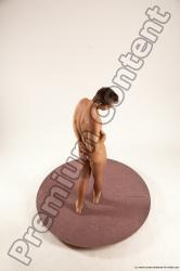 Nude Man White Standing poses - ALL Athletic Short Brown Standing poses - simple Multi angles poses Realistic