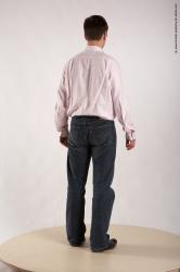 Casual Man White Standing poses - ALL Average Short Brown Standing poses - simple Academic