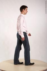 Casual Man White Standing poses - ALL Average Short Brown Standing poses - simple Academic