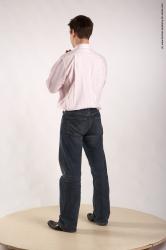 Casual Man White Standing poses - ALL Average Short Brown Standing poses - simple Academic