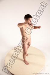 Nude Man White Standing poses - ALL Average Short Brown Standing poses - simple Multi angles poses Realistic