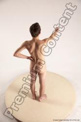 Nude Man White Standing poses - ALL Slim Short Brown Standing poses - simple Multi angles poses Realistic