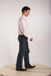 Casual Man White Standing poses - ALL Average Short Brown Standing poses - simple Academic