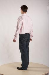 Casual Man White Standing poses - ALL Average Short Brown Standing poses - simple Academic