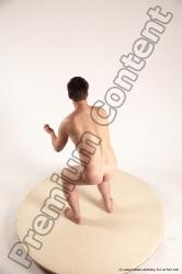 Nude Man White Standing poses - ALL Average Short Brown Standing poses - simple Multi angles poses Realistic