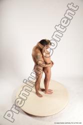 Nude Man White Standing poses - ALL Slim Short Brown Standing poses - simple Multi angles poses Realistic