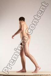 Nude Man White Standing poses - ALL Slim Short Brown Standing poses - simple Multi angles poses Realistic