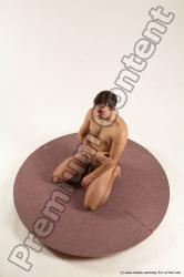 Nude Man White Laying poses - ALL Slim Short Brown Laying poses - on stomach Multi angles poses Realistic