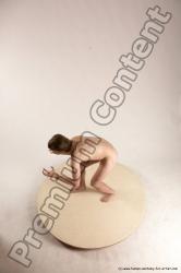 Nude Man White Standing poses - ALL Slim Short Brown Standing poses - simple Multi angles poses Realistic