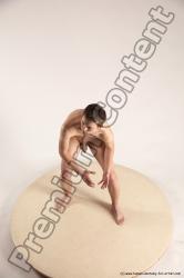 Nude Man White Standing poses - ALL Slim Short Brown Standing poses - simple Multi angles poses Realistic