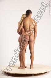 Nude Woman - Man Another Standing poses - ALL Slim Short Brown Standing poses - simple Multi angles poses Realistic