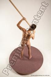 Nude Man White Standing poses - ALL Slim Short Brown Standing poses - simple Multi angles poses Realistic