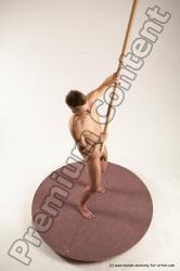 Nude Man White Standing poses - ALL Slim Short Brown Standing poses - simple Multi angles poses Realistic