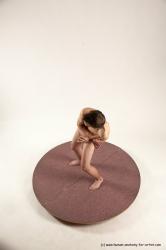 Nude Man White Standing poses - ALL Slim Short Brown Standing poses - simple Multi angles poses Realistic