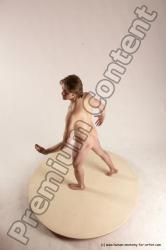 Nude Man White Standing poses - ALL Slim Short Brown Standing poses - simple Multi angles poses Realistic