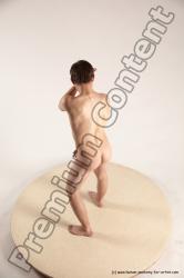 Nude Man White Standing poses - ALL Athletic Short Brown Standing poses - simple Multi angles poses Realistic