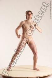 Nude Man White Standing poses - ALL Slim Short Brown Standing poses - simple Multi angles poses Realistic