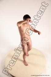 Nude Man White Standing poses - ALL Average Short Brown Standing poses - simple Multi angles poses Realistic