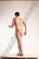 Nude Man White Standing poses - ALL Average Short Brown Standing poses - simple Multi angles poses Realistic