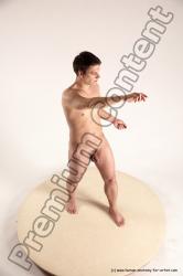 Nude Man White Standing poses - ALL Average Short Brown Standing poses - simple Multi angles poses Realistic